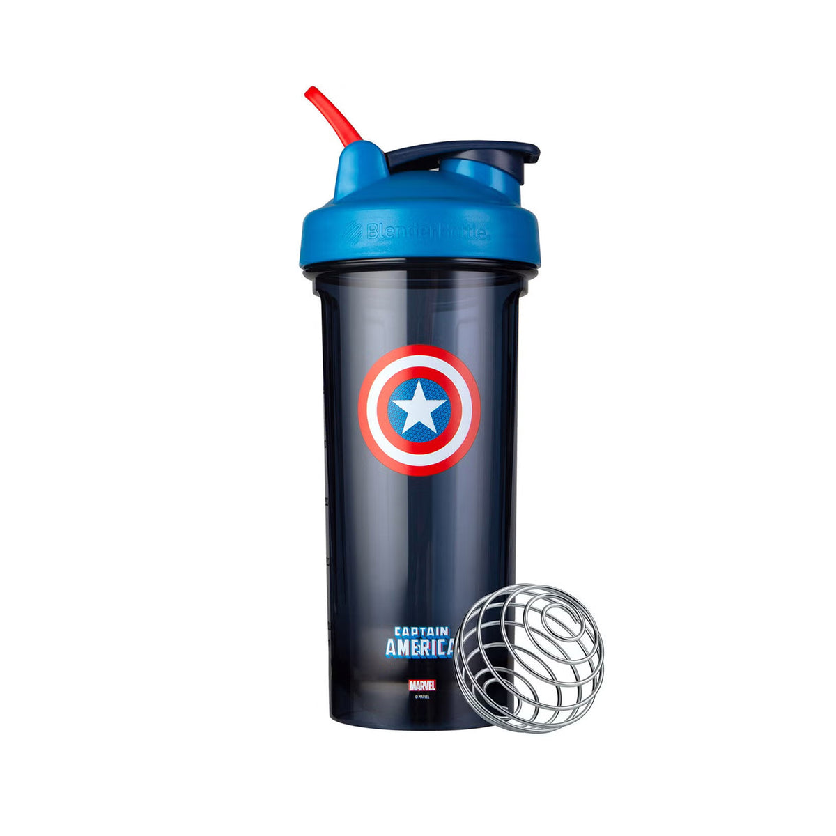 Shaker BlenderBottle Pro 28 Iron Man Marvel - Bouteille Mélangeur 828 ml