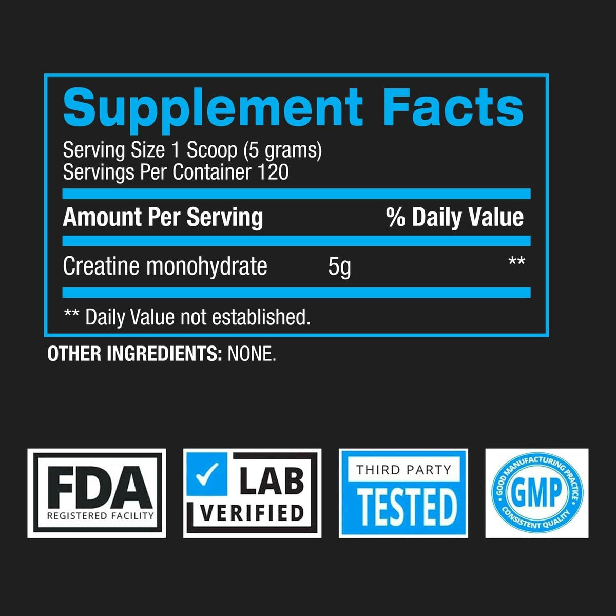 BPI Sports Micronized Creatine – Créatine Micronisée 100 % Pure, Sans Arôme, 120 Portions (600 g)