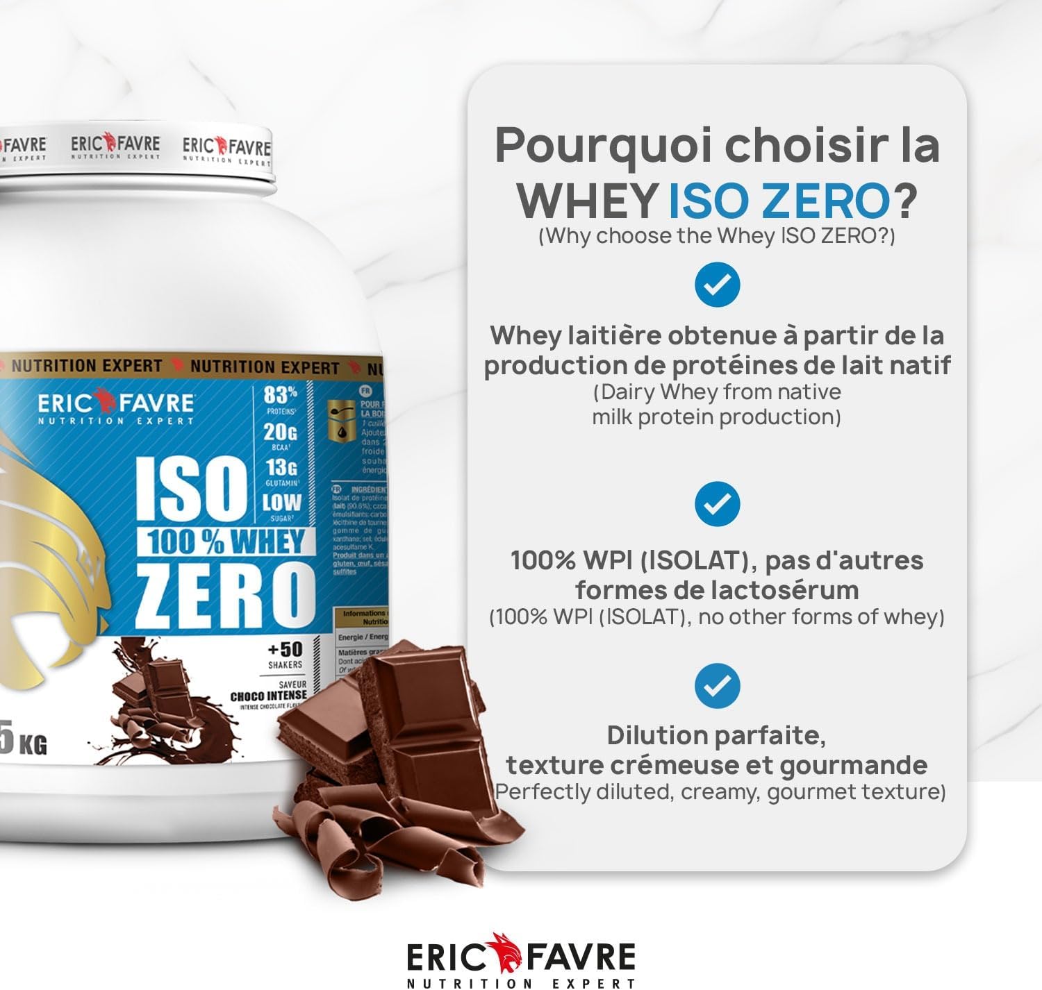 Iso Whey Zero Eric Favre 2kg