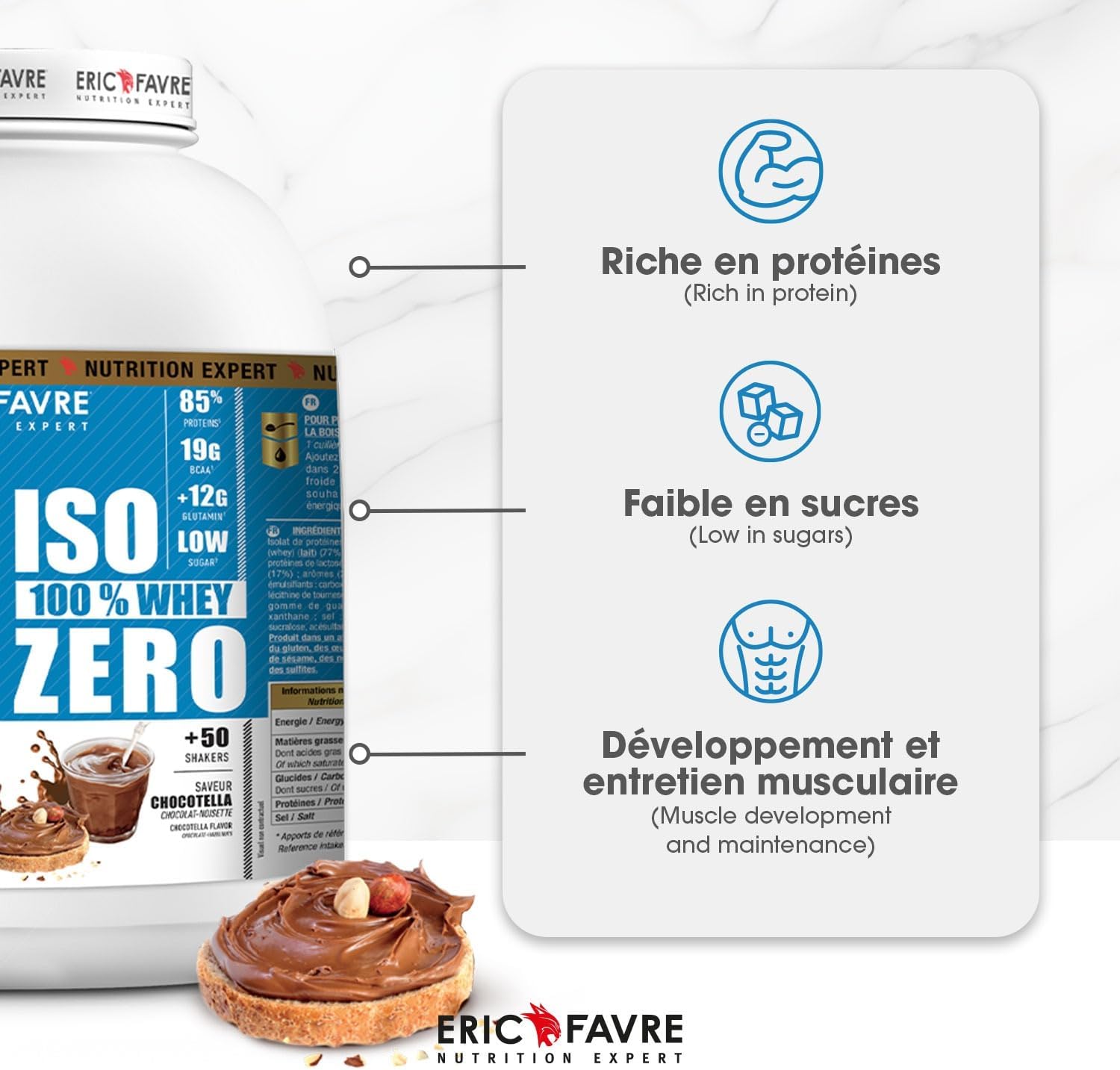 Iso Whey Zero Eric Favre 2kg