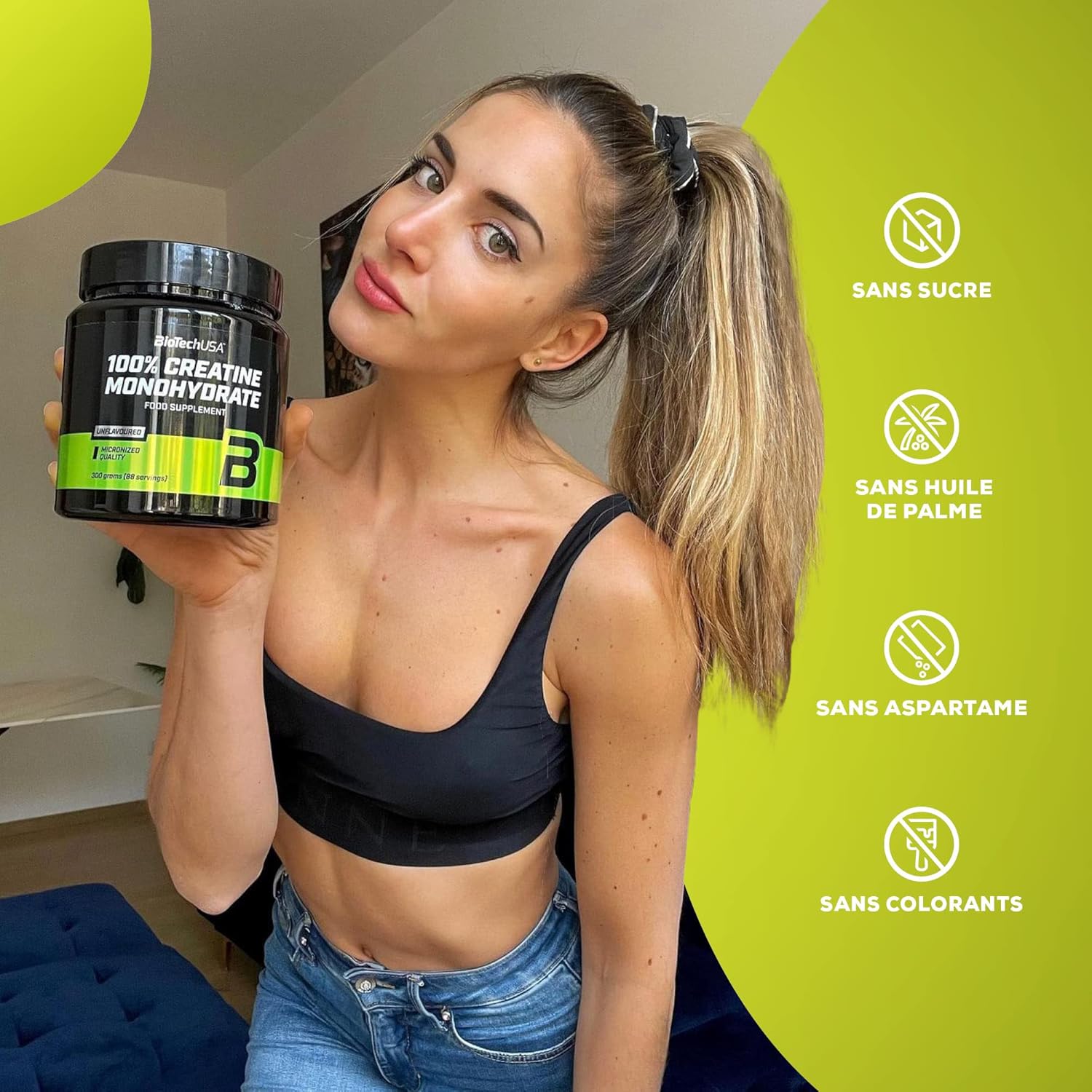 BioTechUSA 100% Creatine Monohydrate 300g