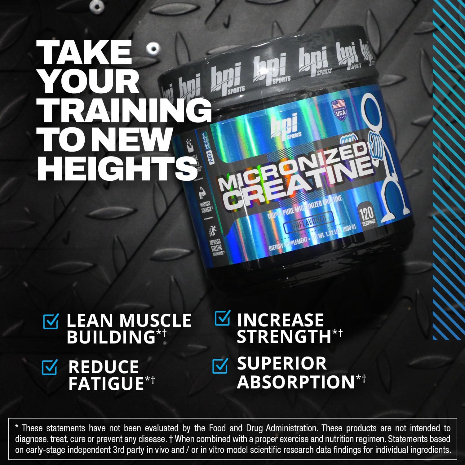 Micronized Creatine Bpi Sports 600g