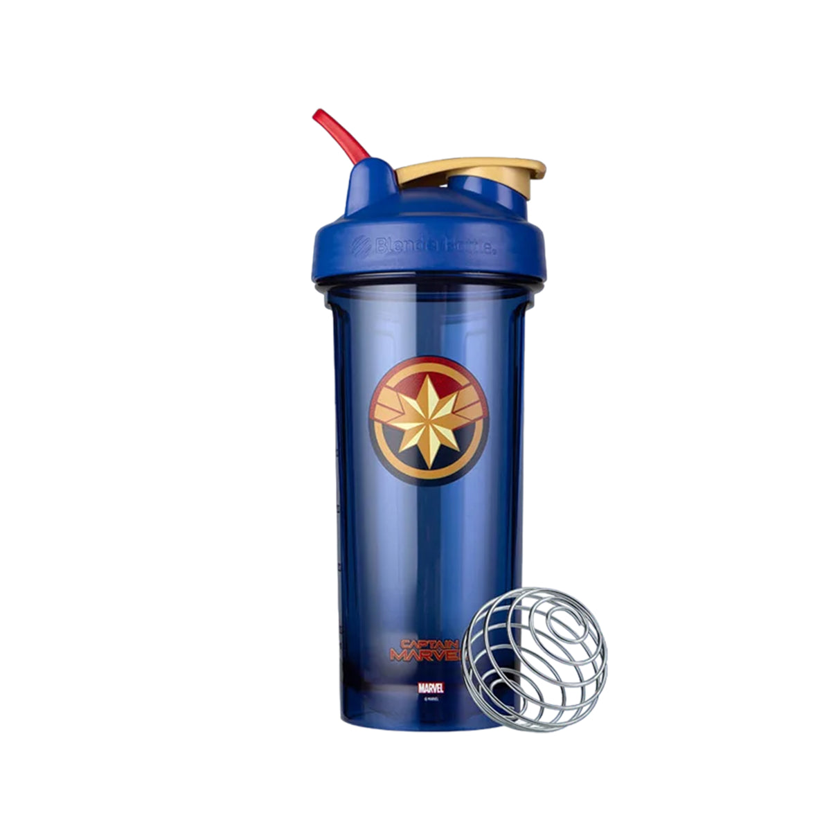 Shaker BlenderBottle Pro 28 Iron Man Marvel - Bouteille Mélangeur 828 ml