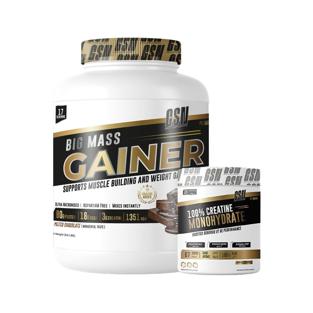 Big Mas Gainer GSN 3kg + Creatine GSN 200g