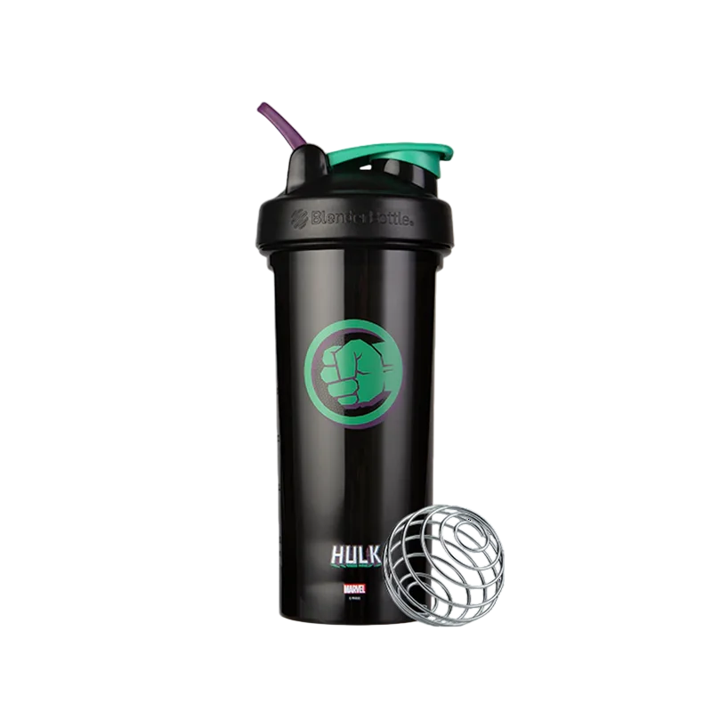 Shaker BlenderBottle Pro 28 Iron Man Marvel - Bouteille Mélangeur 828 ml