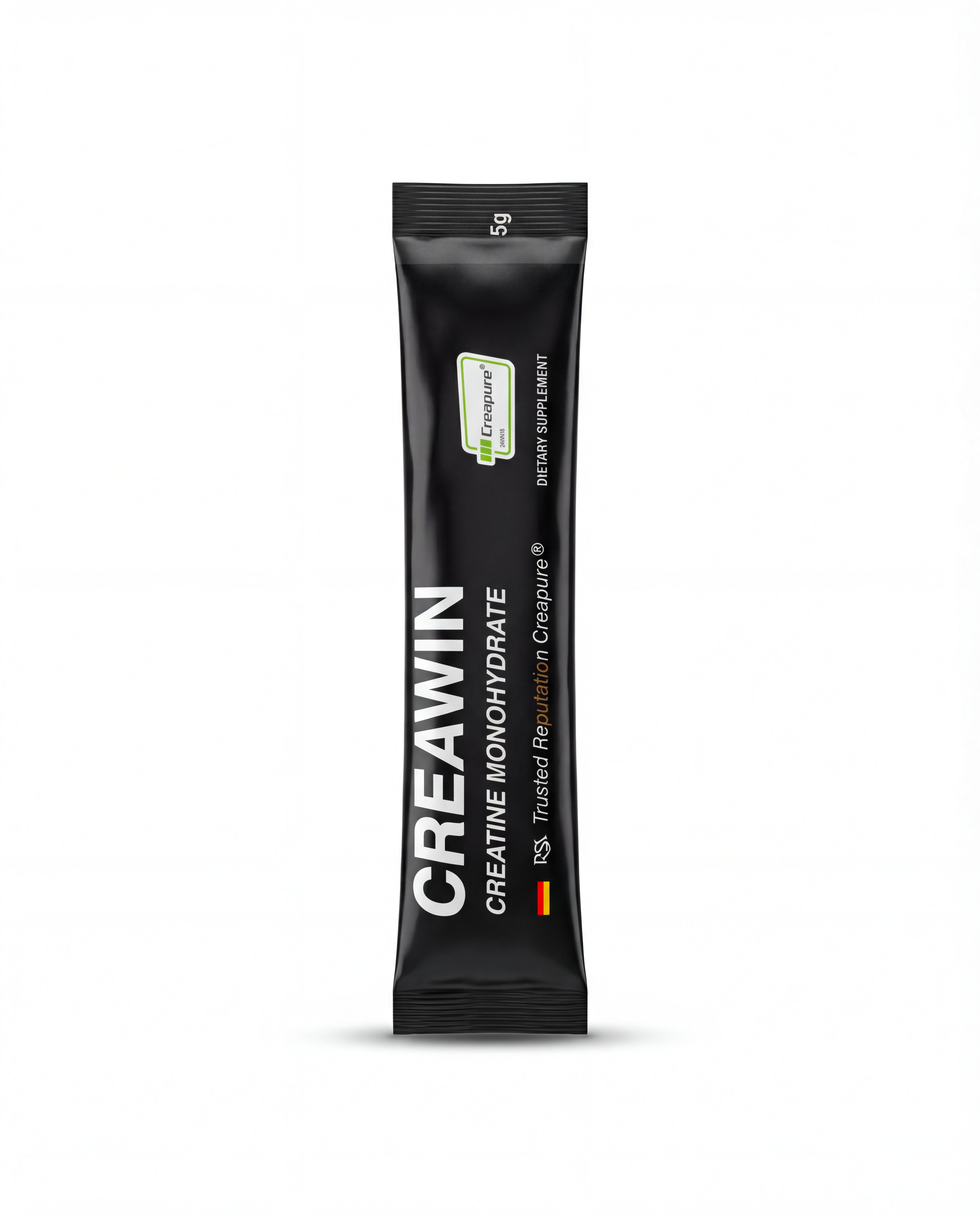 CREAWIN – Créatine Monohydrate Creapure® en Poudre | Force & Performance | 30 Sticks x 5g