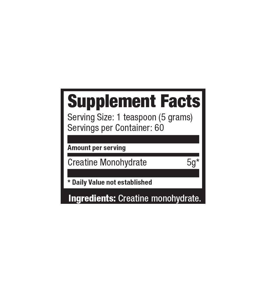 Ultimate Nutrition Creatine Monohydrate 300 g – Créatine 100% Micronisée
