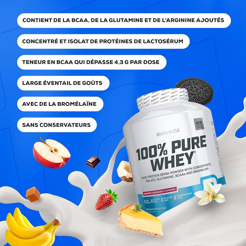 100% Pure whey BiotechUSA