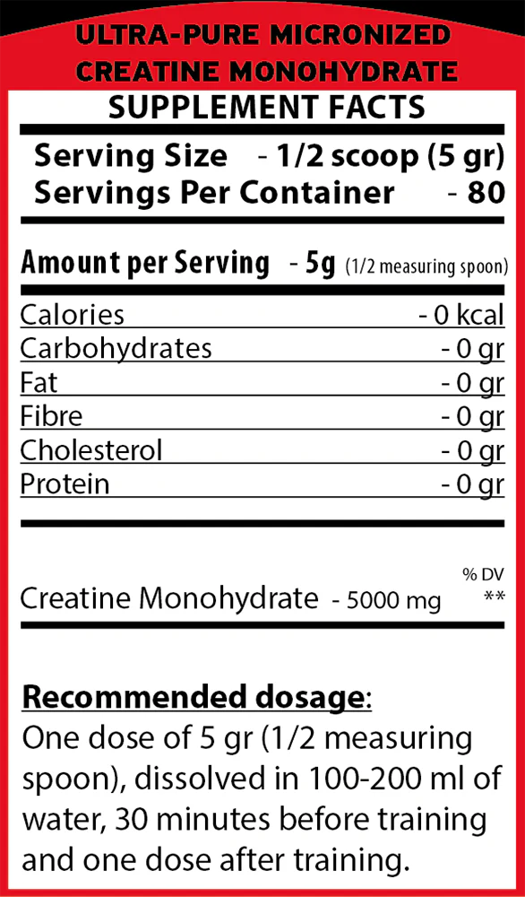 Invictus Redline Creatine ATP – 500g