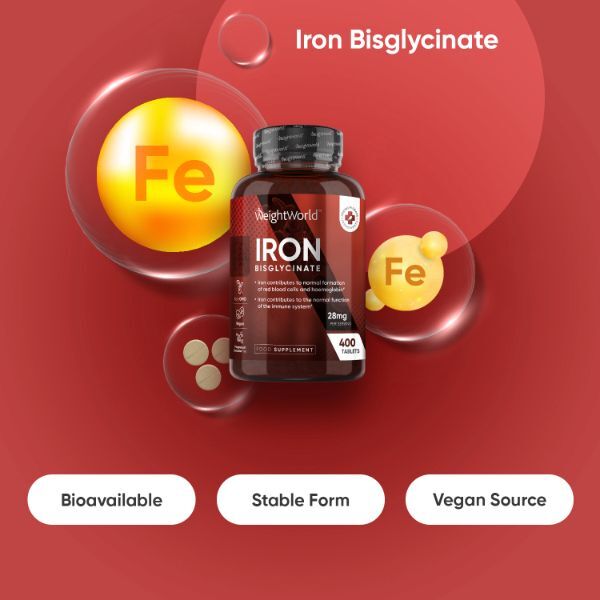 Bisglycinate de Fer 400 caps