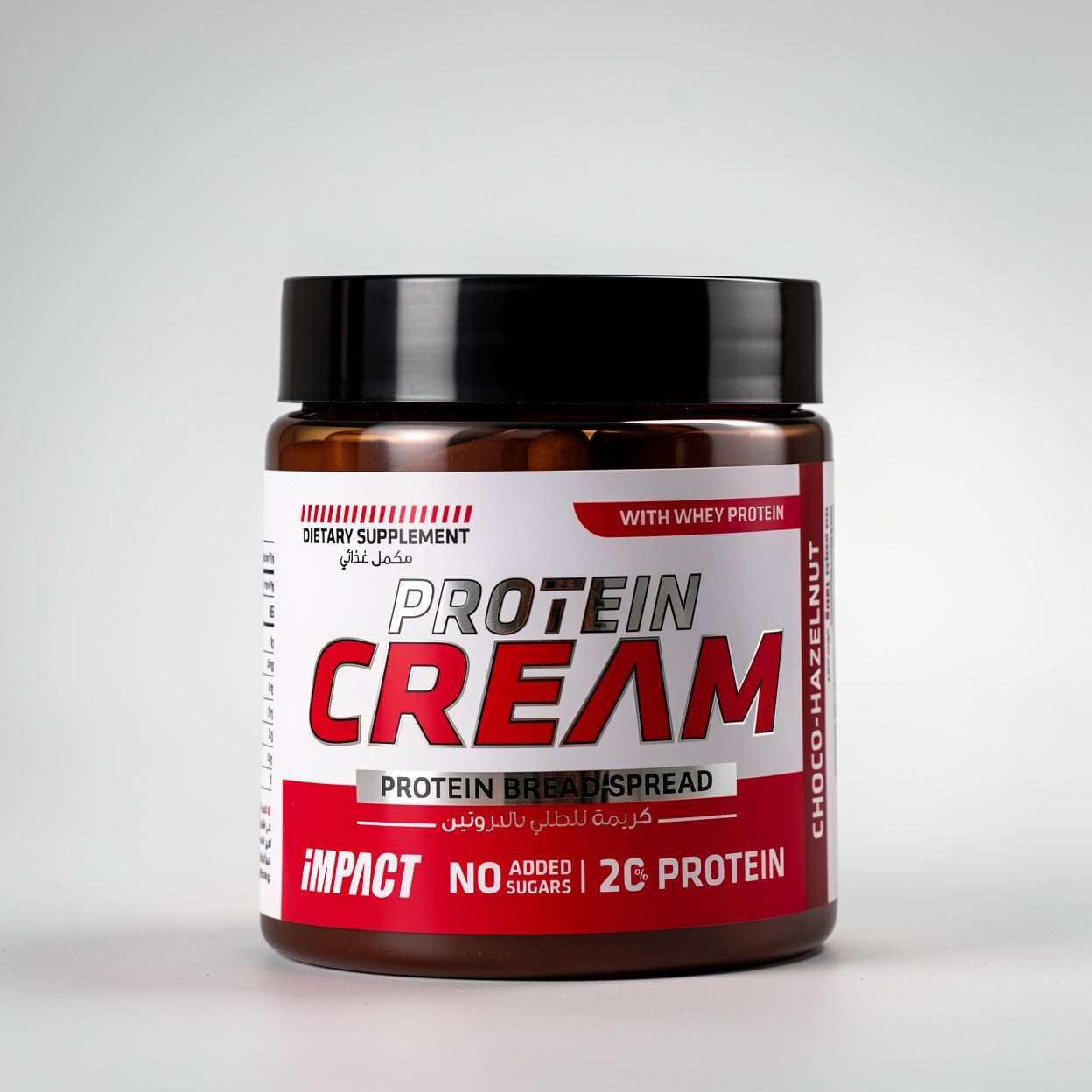 Protein Cream Impact – Pâte à tartiner protéinée Chocolat-Noisette avec Whey