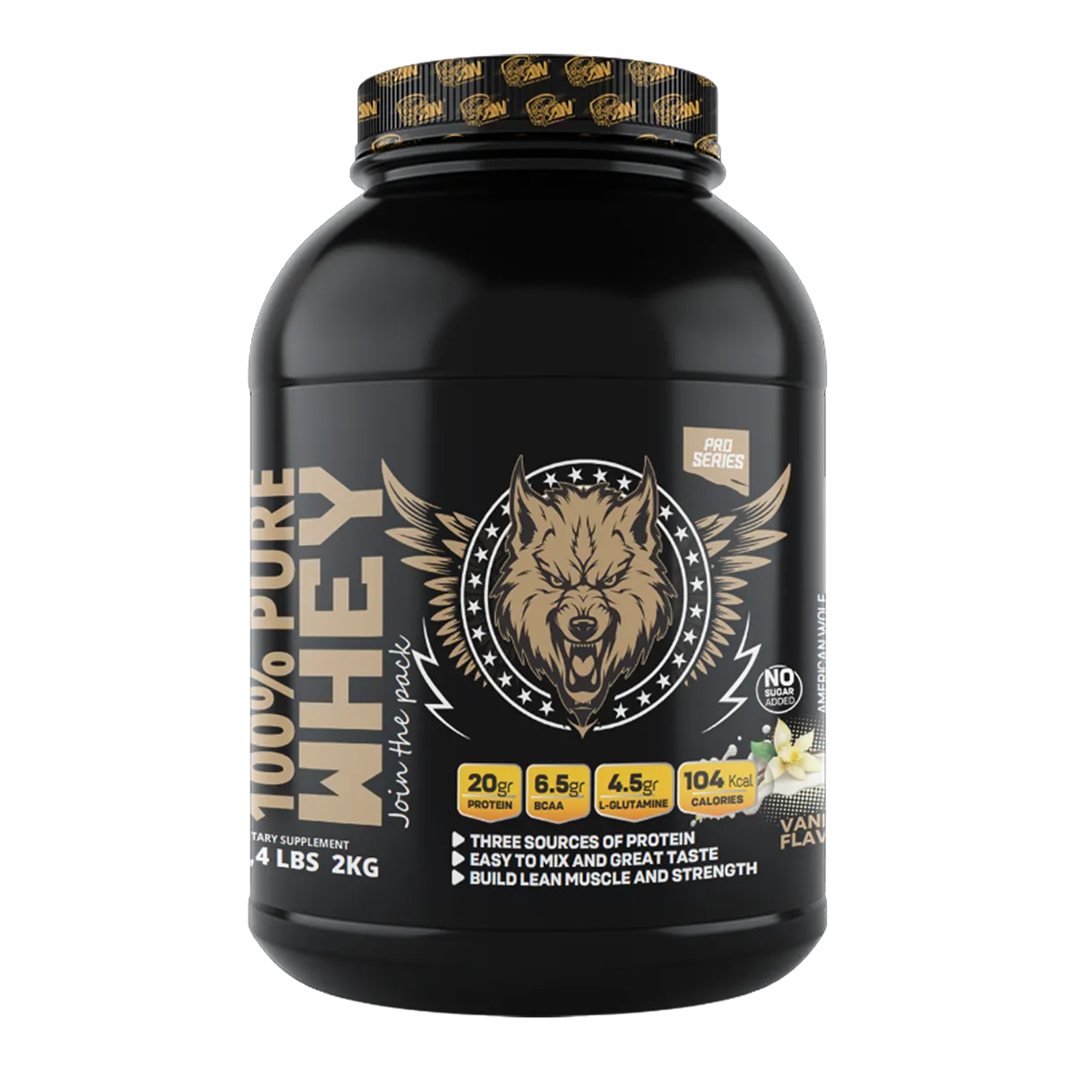 100% Pure Whey - American Wolf 2 kg