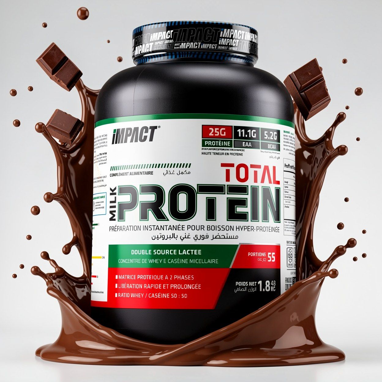 Impact Total Milk Protein – Protéine de Lait Haute Teneur en Protéines