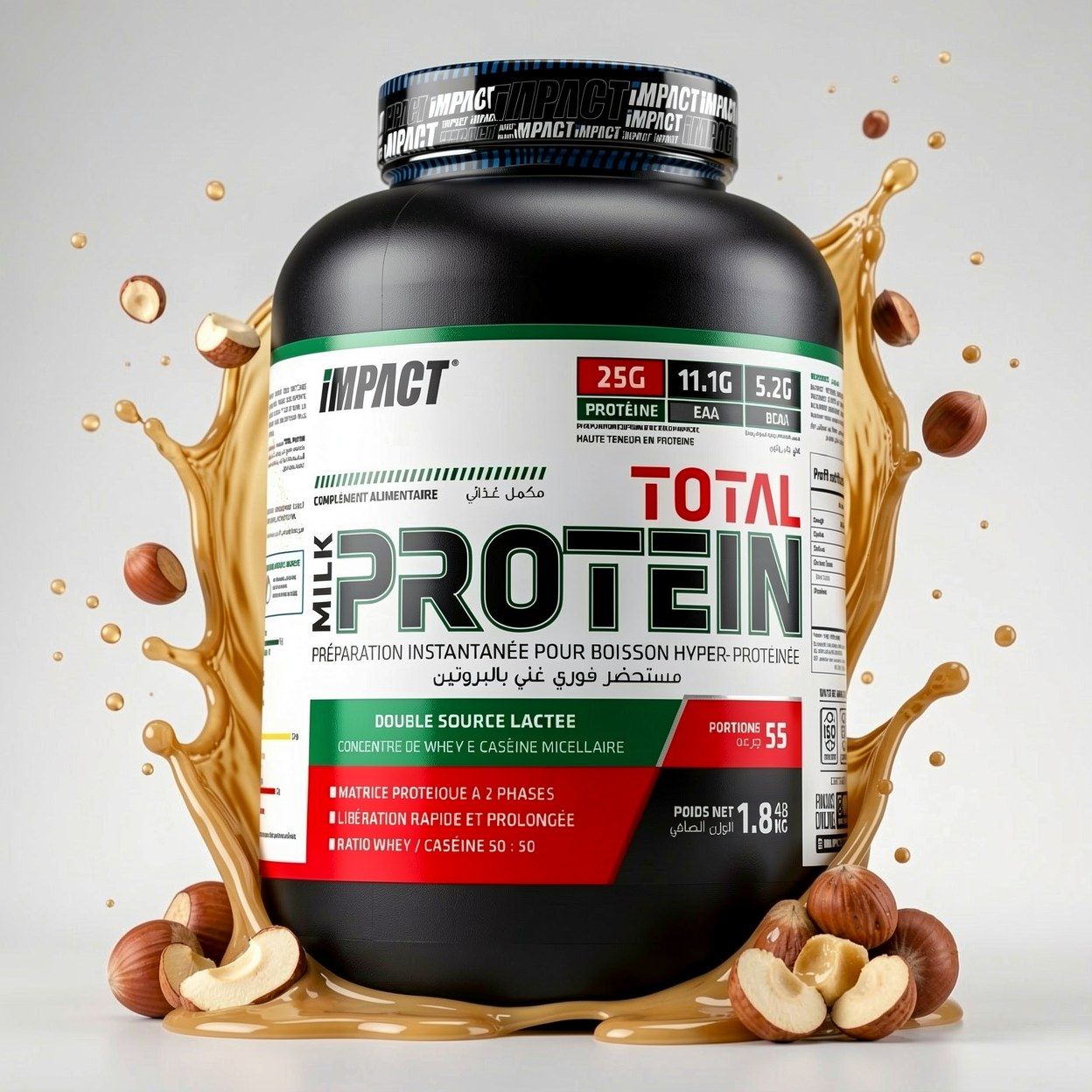 Impact Total Milk Protein – Protéine de Lait Haute Teneur en Protéines