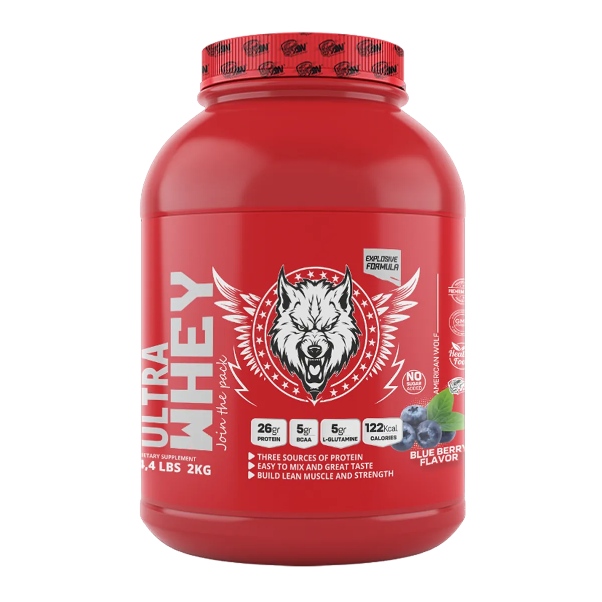 Ultra Whey 2kg - American Wolf