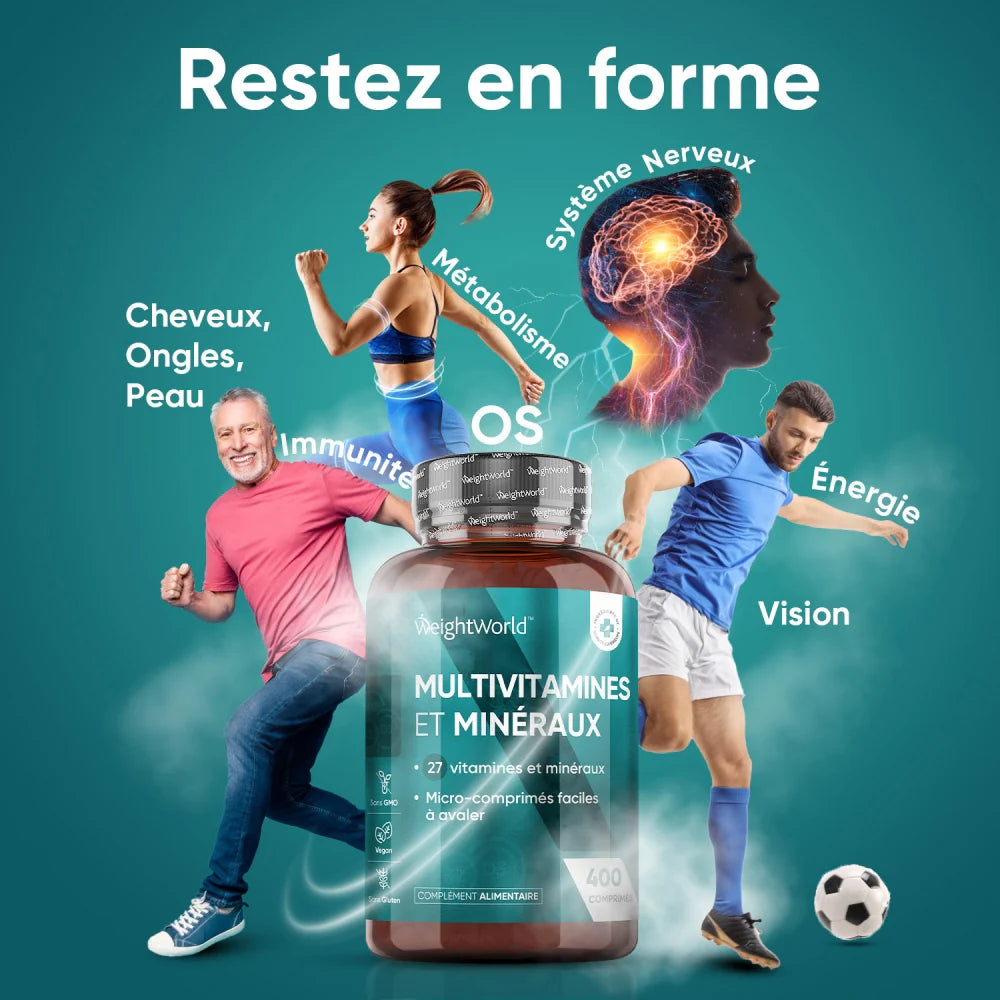 Multivitamines et Minéraux Weightword 400 caps