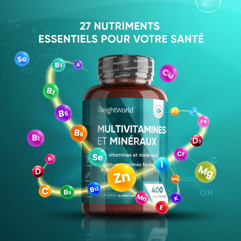 Multivitamines et Minéraux Weightword 400 caps