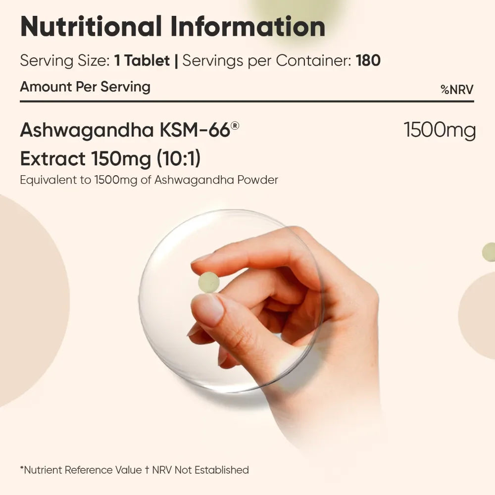 Ashwagandha KSM-66 - WeightWorld 180 caps