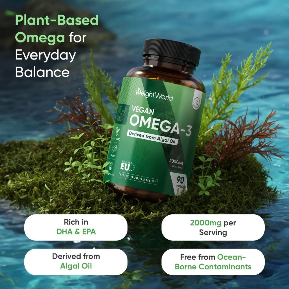 WeightWorld Vegan Omega-3 2000mg - 90 Softgels