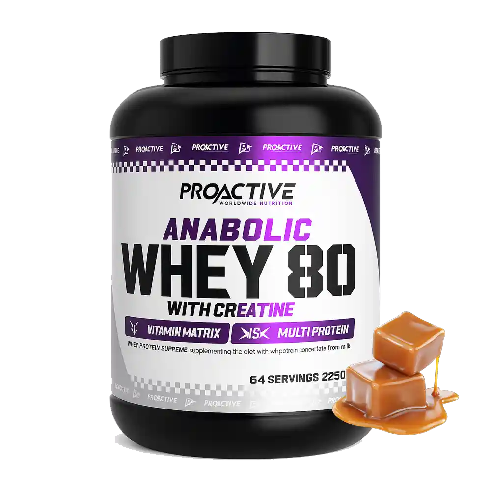 ANABOLIC WHEY 80 avec Créatine – 2250 g