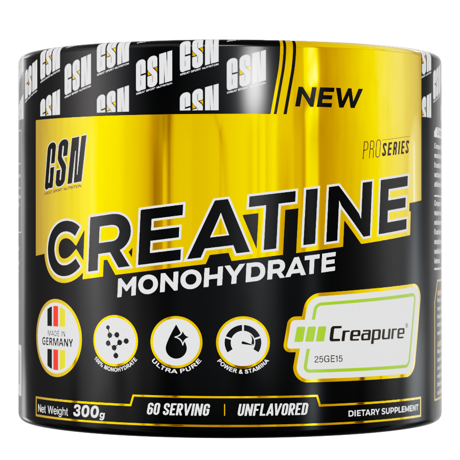 GSN Creatine Monohydrate – Creapure® – 300g