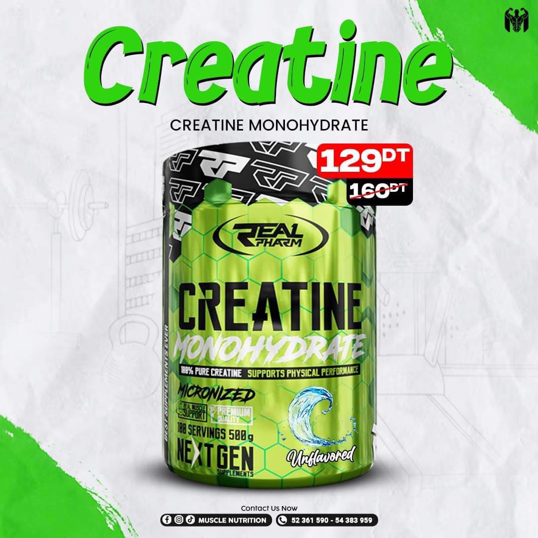 Real Pharm Creatine Monohydrate