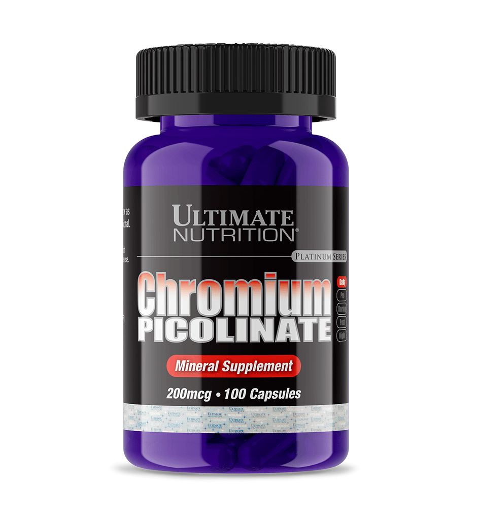 Ultimate Nutrition Chromium Picolinate 200 mcg – 100 Capsules