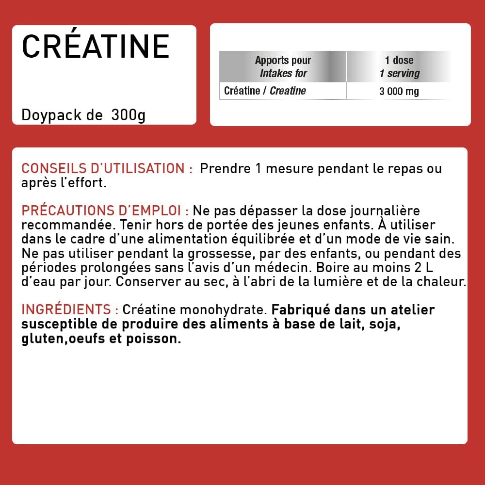 Creatine Pro Zero Eric Favre 300g