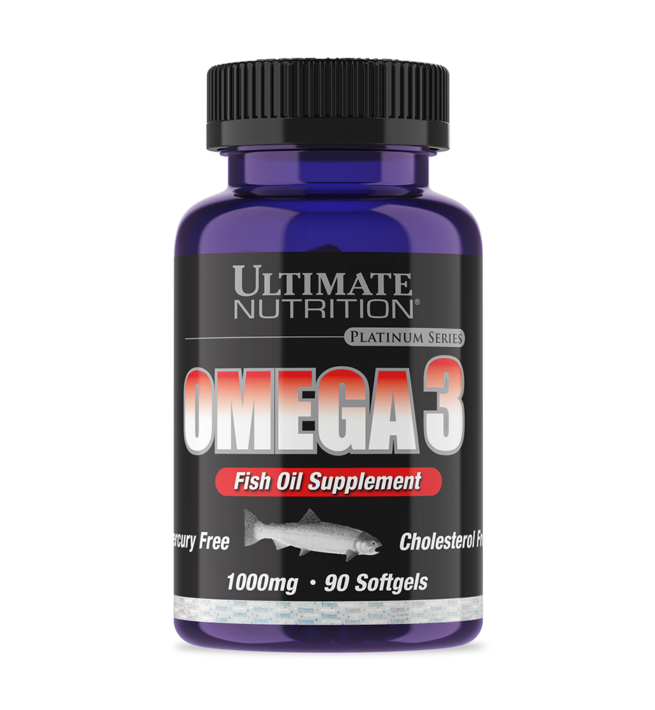 Ultimate Nutrition Omega 3 - Supplément d'Huile de Poisson