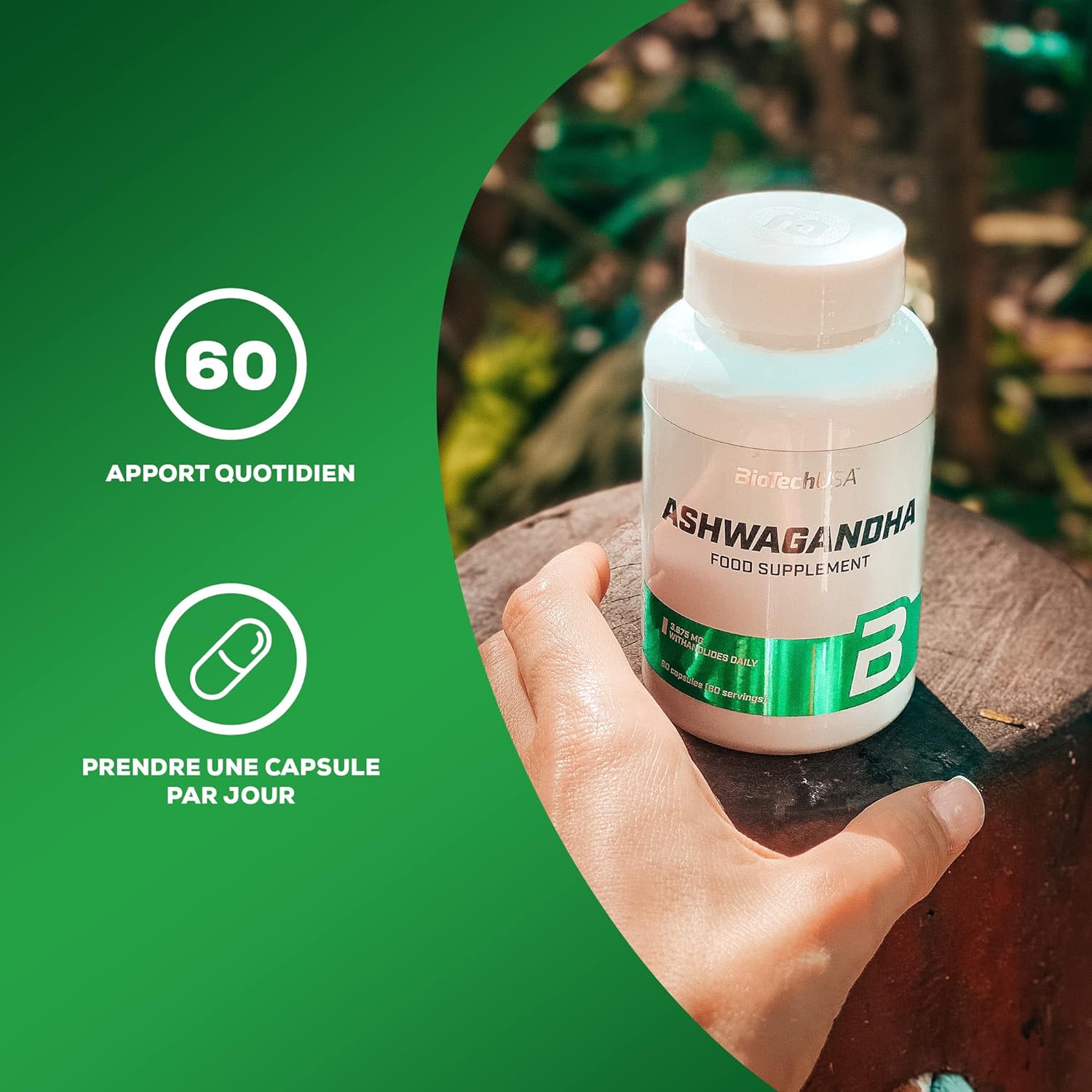 ashwagandha BioTechUSA 60 Capsules