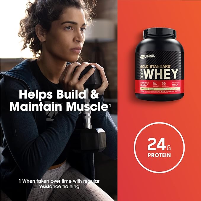 Gold Standard 100% Whey optimum nutrition