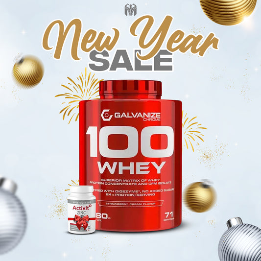 100% Whey Galvanize 2kg + Activit Zinc