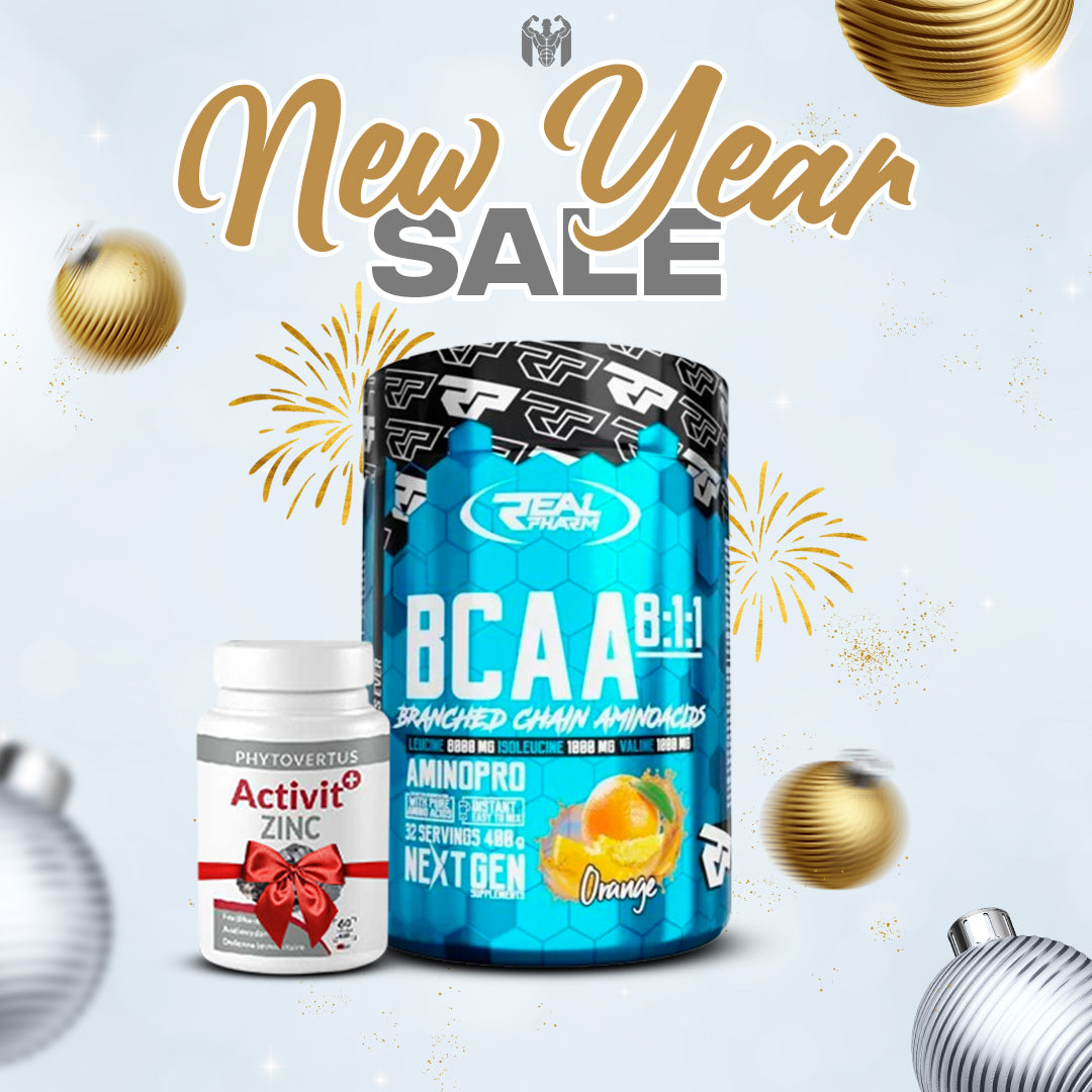 BCAA 8:1:1 Real Pharm 400g + Activit Zinc