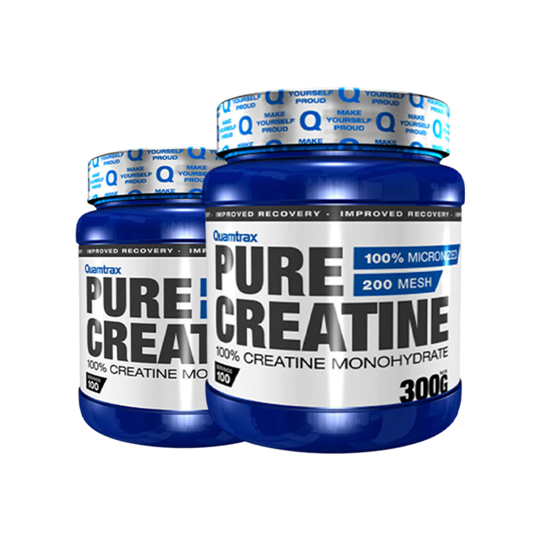 x2 Pure Creatine Quamtrax Monohydrate - 300g