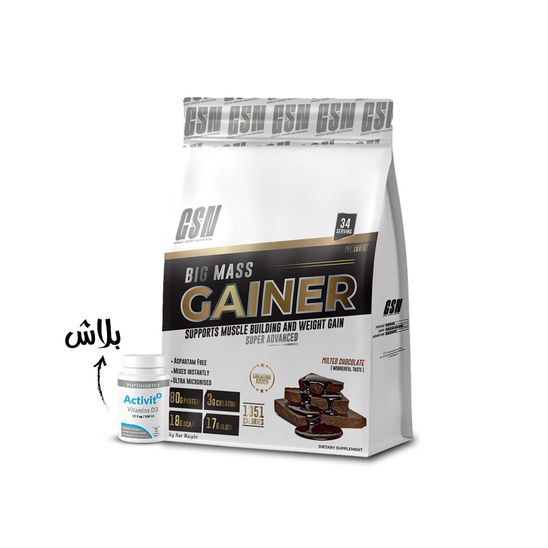 Big mass gainer GSN + zinc