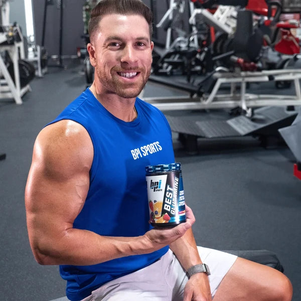 BPI Sports Best Glutamine – Glutamine en Poudre pour la Récupération Musculaire | Berry Citrus