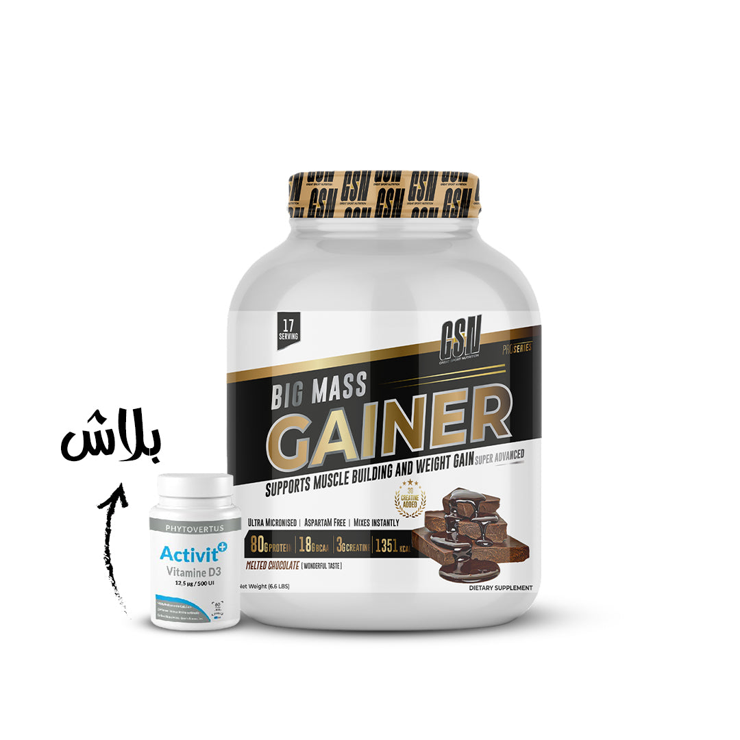 Big mass gainer GSN + zinc