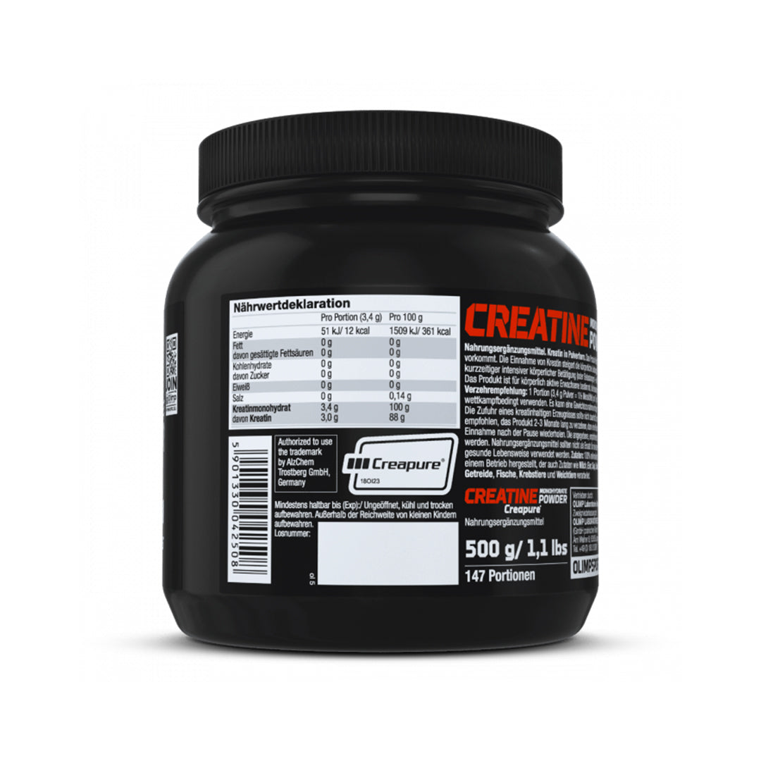 Creatine Monohydrate Powder (Creapure®) Olimp 500 g