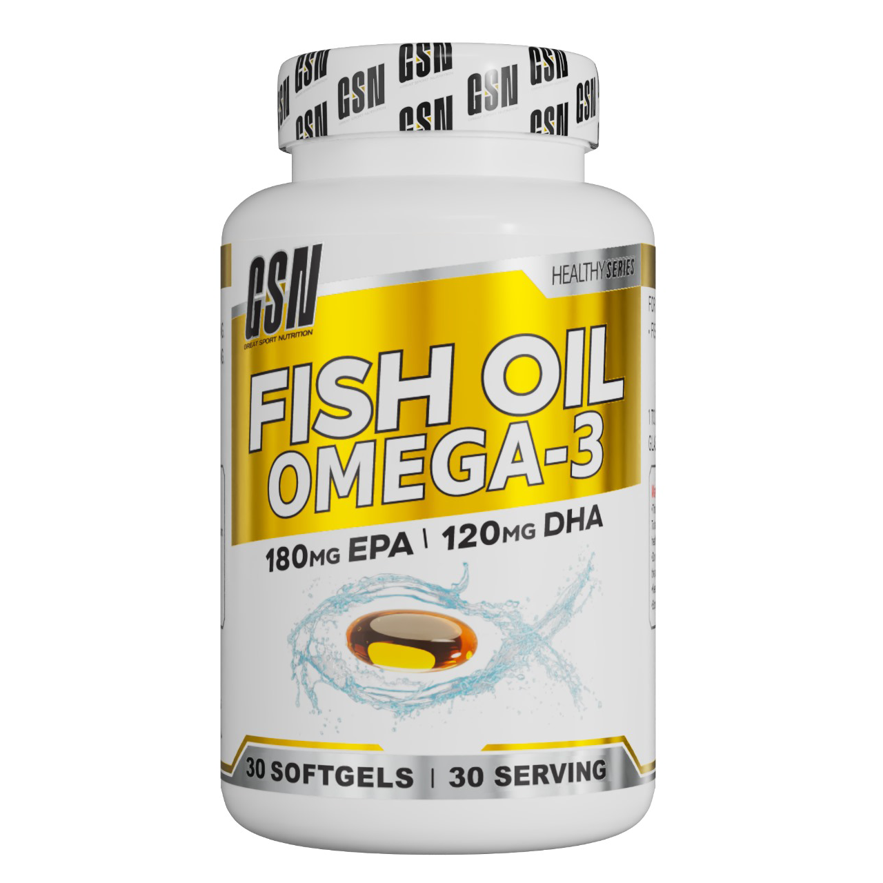 GSN Fish Oil Omega-3 – 60 Gélules