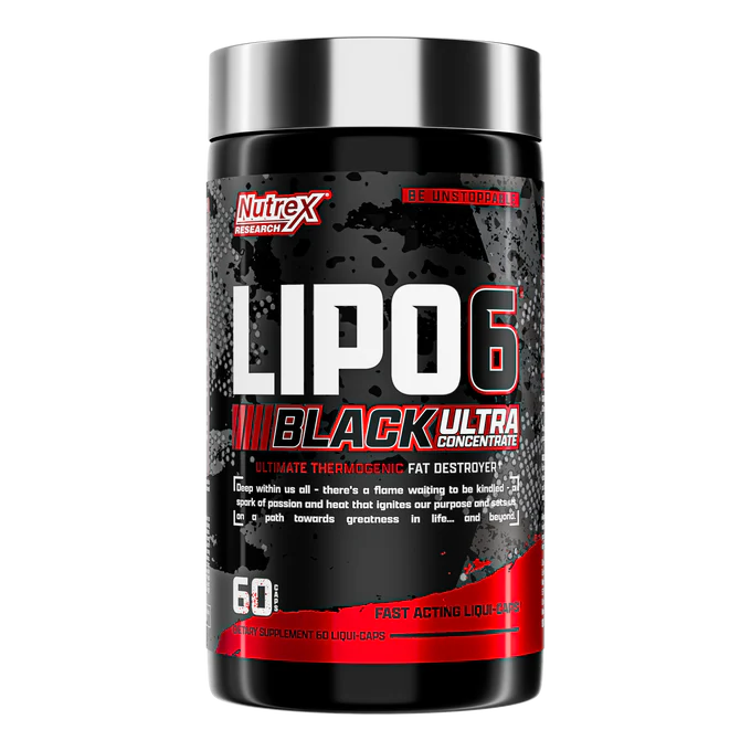 Lipo 6 black ultra nutrex - 60 caps