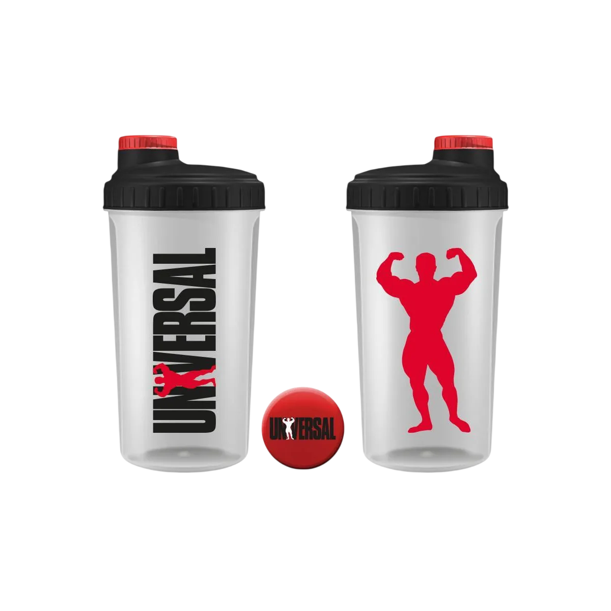 Shaker Universal Nutrition avec Boule de Mélange – Shaker pour Protéines et Compléments Alimentaires