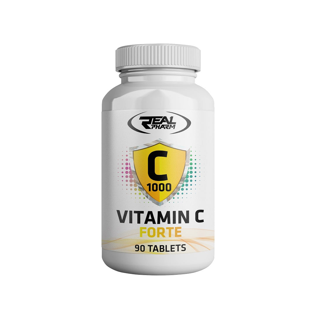 Vitamine C Forte 1000 Real Pharm 90 Tablets