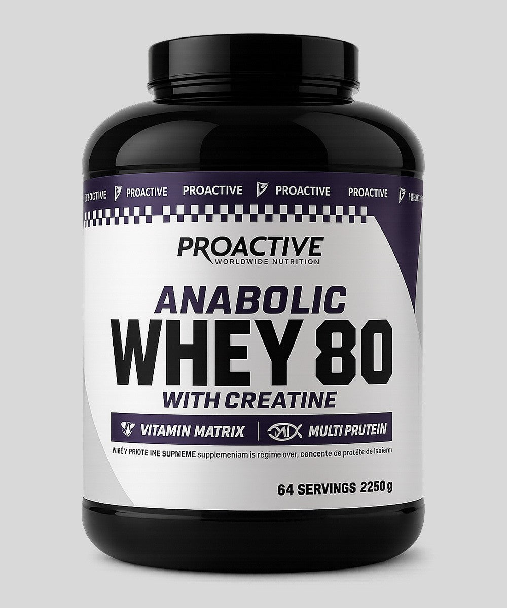 ANABOLIC WHEY 80 avec Créatine – 2250 g