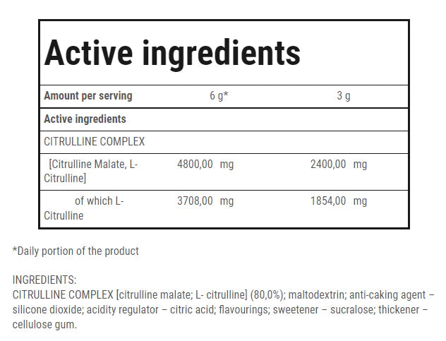 Citrulline Synergy - 240g - Trec Nutrition