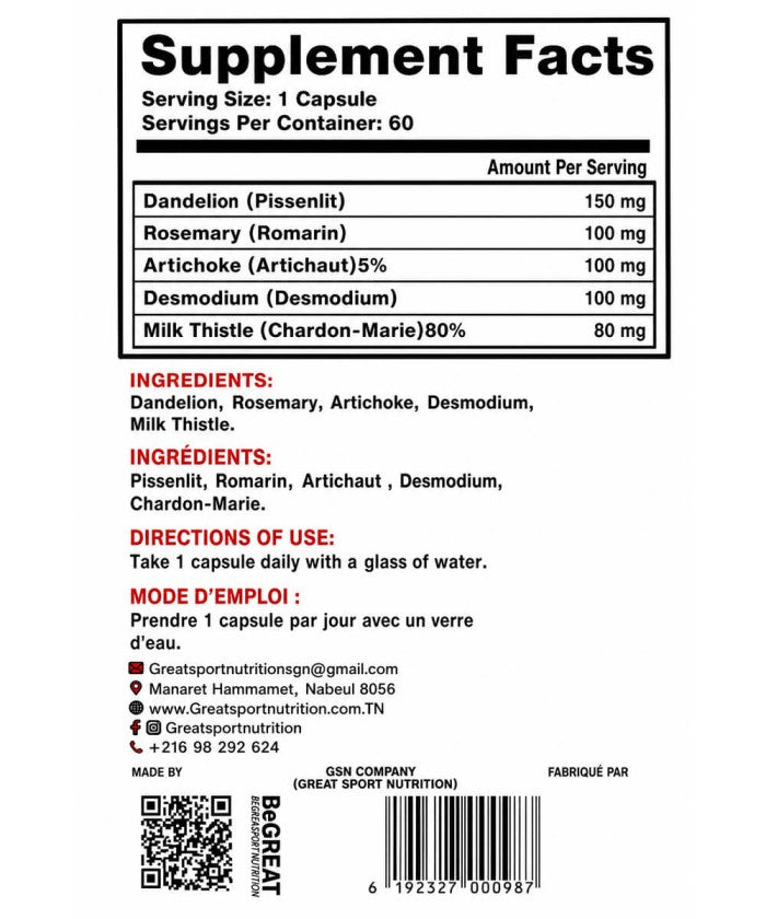 Detox Revolution GSN Pro Series - 60 Capsules