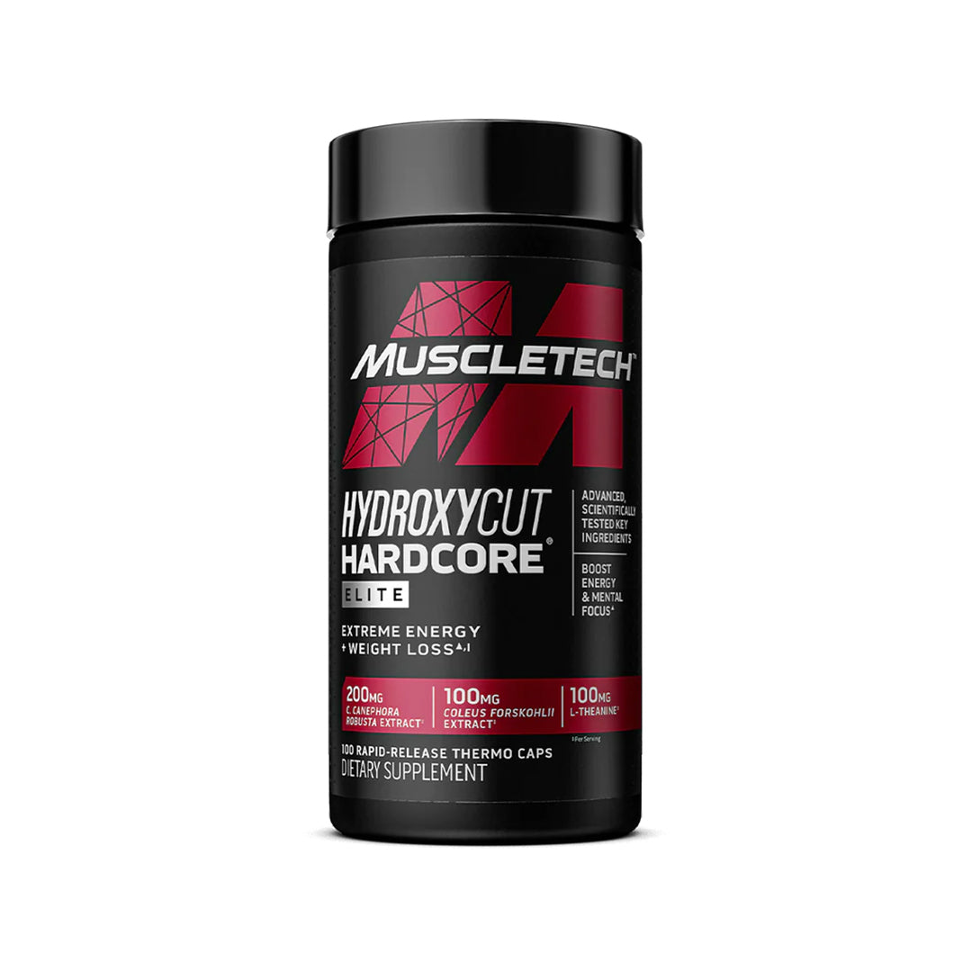 Hydroxycut Hardcore Elite Muscletech 100 Caps