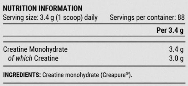 Dymatize Creatine Monohydrate Creapure 300 g