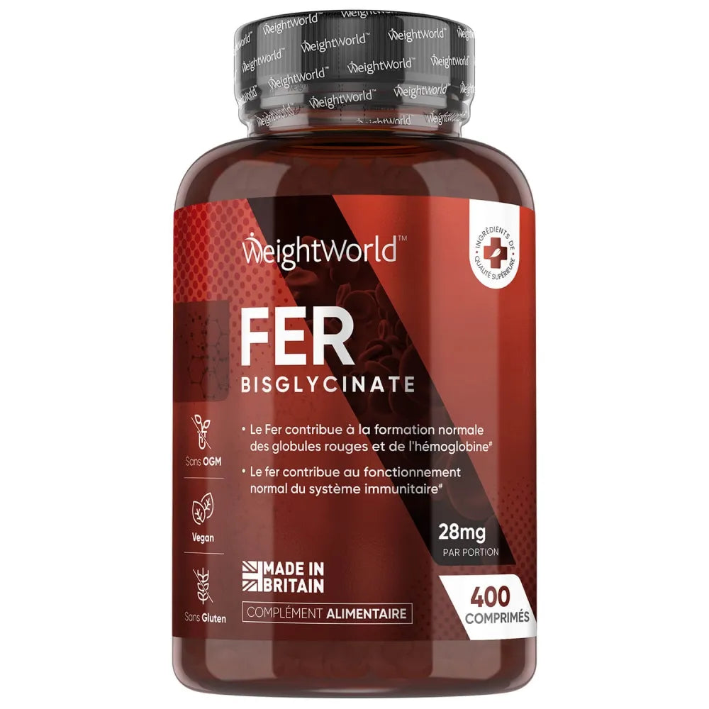 Bisglycinate de Fer 400  caps