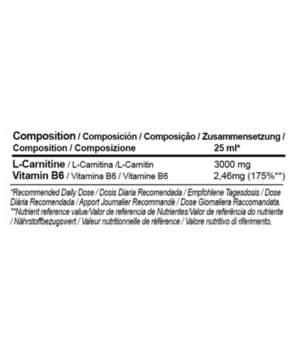 L-Carnitine 3000 + Vitamine B6 Scenit Nutrition 500 ml – Boisson Liquide