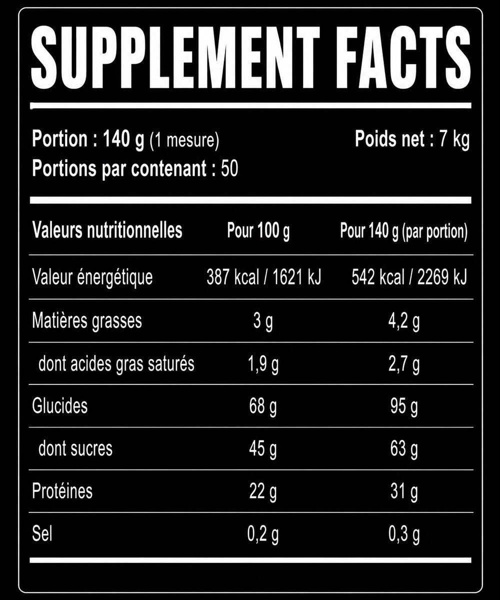Mass Gainer Creatine Eric Favre – 7 kg